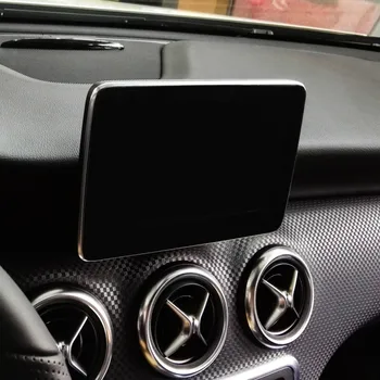 Automobilio Centrinio Navigacijos Ekrano Apsaugos Skydelis Dekoratyvinis Lipdukas Mercedes Benz GLA X156 CLA C117 200 A B Klasės 180-17