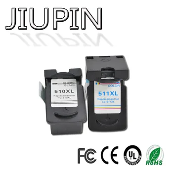 JIUPIN Suderinama PG510 PG-510 CL511 Rašalo Kasetė Canon PG 510 CL 511 už MP280 MP480 MP490 MP240 MP250 MP260 MP270 IP2700