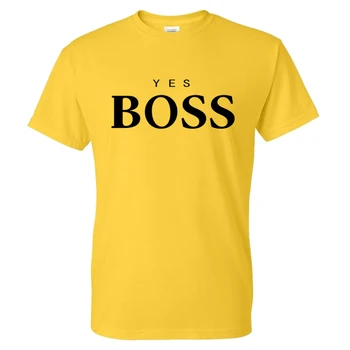 MEDVILNĖS Marškinėliai trumpomis Rankovėmis Vyrai T-Shirt Spausdinti Taip Bosas Rinkiniai Vyrams Marškinėlius Užsakymą Specialios Atsitiktinis Marškinėliai.