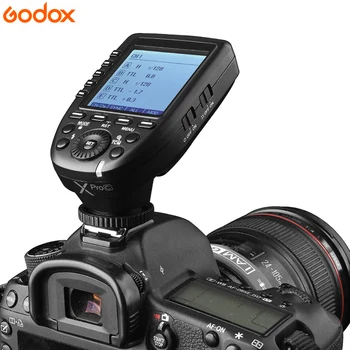 Godox Xpro-C Sukelti 2.4 G Bevielio HSS E-TTL blykstės Siųstuvas Canon 1300d 6d 1100d 60d 1000D 7D 650D 70D 700D Fotoaparatas