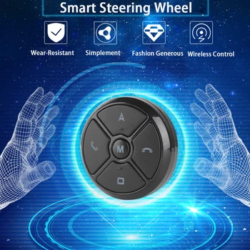 OKNAVI Universalus Automobilinis Vairas 10 Pagrindinių Muzikos Smart wired 