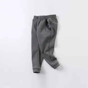 DKH15462 dave bella žiemos 5Y-13Y vaikų berniukų mados dryžuotas kišenių kelnės vaikams boutique atsitiktinis pilno ilgio kelnės