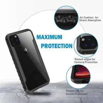 IPhone 6 7 8 SE 2020 Padengti Ultra Silm TPU Metalo, Aliuminio Bamperis Aišku, galinis Dangtelis Telefono dėklas Skirtas iPhone 11 Pro Max X XR