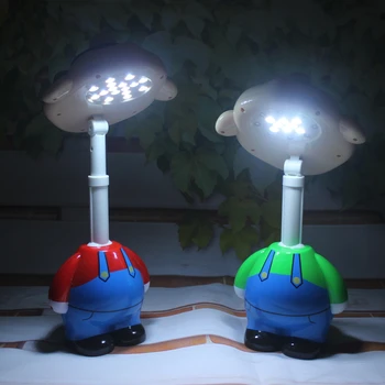 Super Mario Animacinių filmų Naktį Žibintai Vaikų Miegamojo staliukas Tyrimas Stalo Apdailos Naktį Žibintai Vaikų Namuose, LED Apšvietimas, Dovanos
