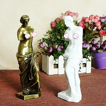 ERMAKOVA Metalo Veneros Statulėlės De Milo Aphrodite of Milos graikų Deivė Meilės ir Grožio Statula, Skulptūra Vittoria Kolekcija