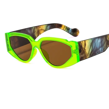 Mados prekės ženklo cat eye akiniai nuo saulės moterims, derlius Didelis rėmas 2020 Mados akiniai nuo saulės moterų Akiniai Atspalvių oculos de sol UV400