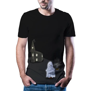 Vasaros 2020 naujas 3D animacija, hip-hop ' o T-shirt mados T-shirt 3D spausdinimo greitai džiūsta T-shirt