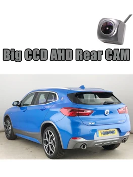 Automobilis Didelis, Galinio vaizdo Kamera CCD BMW X2 F39 X4 G02 Atbulinės eigos Super Night View HAINAUT 720 1080 WaterPoof Atgal CAM