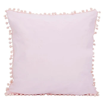 Nuplauti medvilnės sofos pagalvėlė padengti su mielas pompom kamuolys 30x45/45x45/40x60/48x74/50x50/50x70/60x60cm dekoro pagalvės užvalkalą namų viešbutis