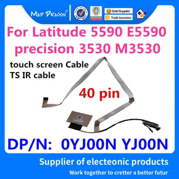 Naujas nešiojamas LCD kabelis EDP kabelis jutiklinio ekrano Kabelis TS IR laidas Dell Latitude 5590 E5590 tikslumo 3530 M3530 0YJ00N YJ00N