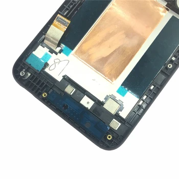 Patikrintas HTC 610 D610 LCD Ekranas Jutiklinis Ekranas skaitmeninis keitiklis Asamblėjos Pakeitimas su Rėmu HTC 610