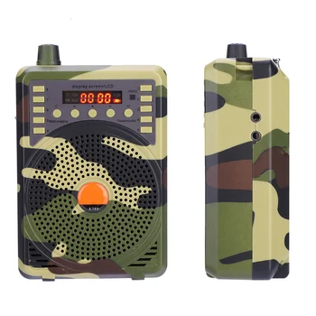 Nešiojamųjų Elektroninių Paukščių Skambinančiųjų Medžioklės vilbynės, MP3 Garsiakalbis Nuotolinio valdymo pultelis Rinkinyje Belaidžio Medžioklės Player