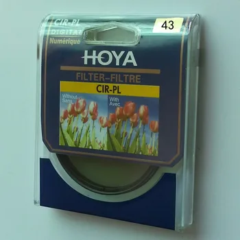 HOYA 43mm CPL CIR-PL Plonas Žiedas poliarizuotos šviesos reguliatorius, Filtras, Skaitmeninio Objektyvo Raštas