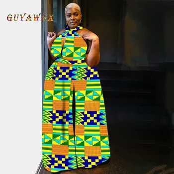 Naujas Stilius Kente Vaškas Afrikos Kitenge Suknelė Dizaino, Moterų Tautinių Drabužių Afrikos Dashiki Suknelė su 