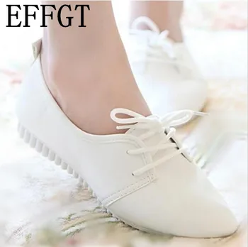 EFFGT 2019 naujas mados aukštos kokybės derliaus moterims, batai moterims laisvalaikio bateliai pažymėjo tne butai, batai nemokamas pristatymas