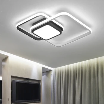Miegamojo kambarį, Lubų šviestuvai, Lempos, Modernus blizgesio de plafond moderne Tamsos Akrilo Modernios LED Lubų šviestuvas, miegamojo