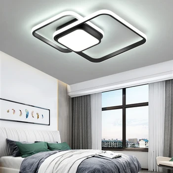 Miegamojo kambarį, Lubų šviestuvai, Lempos, Modernus blizgesio de plafond moderne Tamsos Akrilo Modernios LED Lubų šviestuvas, miegamojo