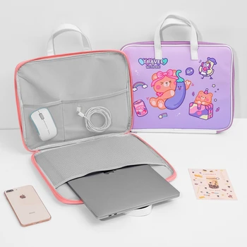 13.3 Colių vienaragis Nešiojamas krepšiai mergaičių oda macbook pro 13 atvejų korėja turėti kompiuterį apsaugoti maišą atveju