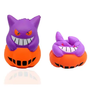 Helovinas Velnias Moliūgų Demonas Lėtai Žaislas Išspausti Žaislas Depresija Žaislas Antistress vertus išspausti katė minkštos lėlės atsipalaiduoti išspausti Žaislas