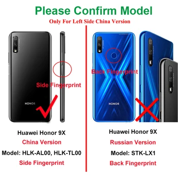 Ekrano ir Huawei Honor 9X Ekranas su Rėmu HLK-AL00 HLK-TL00 Ekrano Pakeitimas LCD Huawei Honor 9X Pro Kinija Versija
