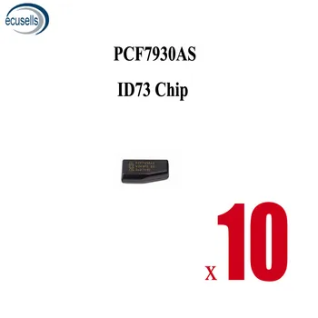10VNT/DAUG,Atsakiklio Automobilio Raktas PCF7930AS Chip ID73