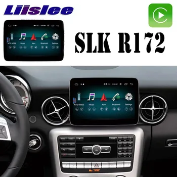 Liislee Automobilio Multimedijos Grotuvas NAVI 8.4 colių Mercedes Benz MB SLK R171 R172 2009 m.~NTG CarPlay Radijas Stereo GPS Navigacijos
