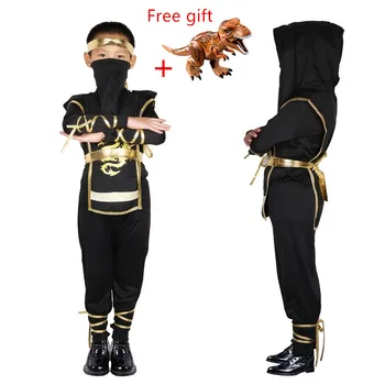 Berniukų Kostiumai Ninjago karnavaliniai Kostiumai vaikams Išgalvotas Šalis Dress Up Helovinas Kostiumas Vaikams Ninja Cosplay Superhero set+nemokamas žaislas