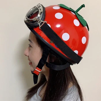 Motociklo jojimo arbūzas puikus šalmas moto pusė šalmai Lenktynių akiniai Motokroso Kaukė Moto Derliaus Šalmas capacete