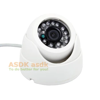 Garso HD 720P / 1080P LED IR HAINAUT Kamera, Naktinis Matymas 1.0 MP / 2.0 MP Saugumo Cam Patalpų VAIZDO stebėjimo Dome 