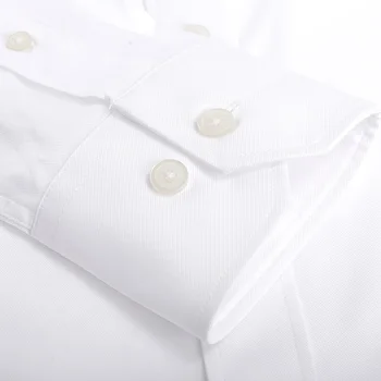 2020 M. Visiškai Nauji Aukštos Kokybės Reguliariai Fit Marškinėliai Vyrams Medvilnės Mišinys Ilgomis Rankovėmis Suknelė Verslo Atsitiktinis Masculina Camisas
