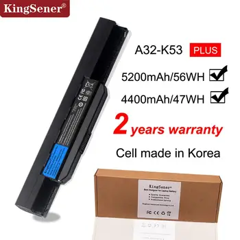 KingSener A32-k53 Nešiojamas Baterija ASUS K53 K53E X54C X53S X53 K53S X53E K43jc K43jm K43js K43jy K43s K43sc A31-k53 A42-k53