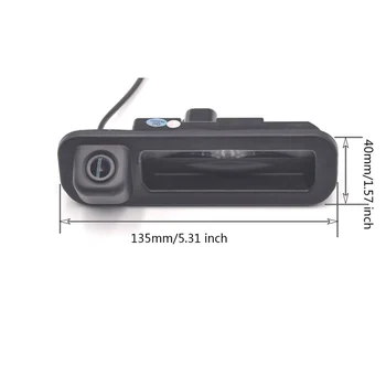 Naujas Smart Dynamic Trajektorija LED Automobilio Galinio vaizdo Kamera DC12V 150 Plataus Kampo Automobilio Atbulinės eigos Kamera Skirta FordFocus 2012 m. 2013 m Focus 3