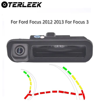 Naujas Smart Dynamic Trajektorija LED Automobilio Galinio vaizdo Kamera DC12V 150 Plataus Kampo Automobilio Atbulinės eigos Kamera Skirta FordFocus 2012 m. 2013 m Focus 3