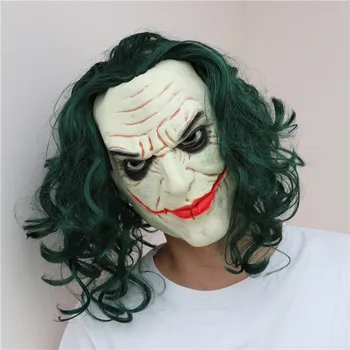 Helovinas Teroro Joker Kaukė Cosplay Šalies Kaukė Šalmas Kaukolės Rekvizitai