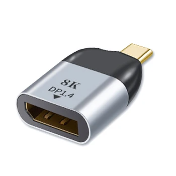 Naujas Nešiojamas USB C Tipo su Displayport 8K 60HZ Konverteris Adapteris, skirtas 