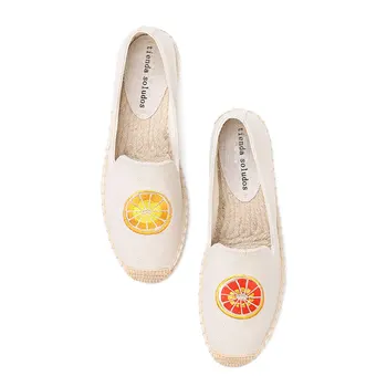 Tienda Soludos Espadrilles Vienodo 2019 Nekilnojamojo Tiesioginės Prekybos Baleto Butai Kanapių Zapatillas Mujer Atsitiktinis Sapatos Zapatillas Mujer
