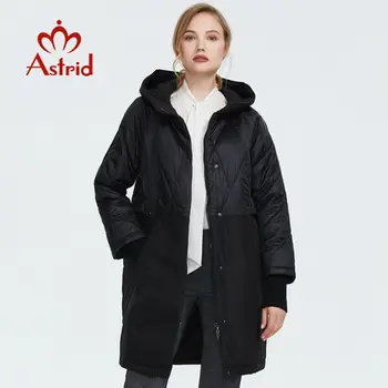 Astrid 2019 m. Rudenį naujų atvykimo moterų susiuvimo mados striukė viršutiniai drabužiai aukštos kokybės naujas mados rudens paltai moterims AM-9203
