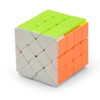 Lefun Stickerless Kubo Fisher Magic Cube Stickerless 4x4 Magic Cube Cubo Magico Mokymosi Švietimo Žaislai Vaikams