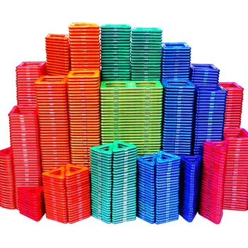 16-298pcs Mini Magnetiniai Blokai Švietimo Statybos Nustatyti, Modelių ir odinas, ABS Magnetas Dizaineris Vaikai Magnetų Žaidimas Dovanų
