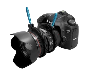 Reguliuojamas Atlikite Fokusavimo Žiedas Priartinimo įranga Žiedas Su Aliuminio Lydinio Rankena Shifter Svirtis VEIDRODINIAI SLR Kameros Kameros