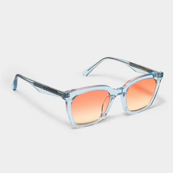 2021 naujas stilius Kvadratinių vyrai moterys Sunglassess Acetatas Poliarizuota UV400 GENLTE MOMATI Akiniai nuo saulės moterims, vyrams, Akiniai