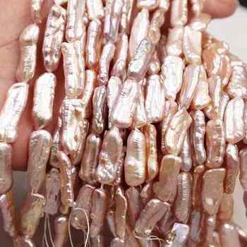 Natūralūs gėlavandenių perlų Žavesio Baroko prarasti karoliukai, Naudojami papuošalų priėmimo 