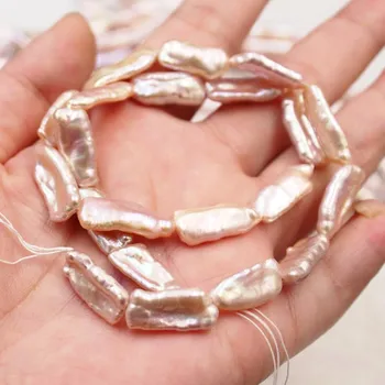 Natūralūs gėlavandenių perlų Žavesio Baroko prarasti karoliukai, Naudojami papuošalų priėmimo 