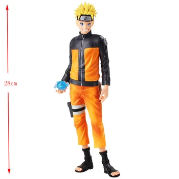 Anime Pav Žaislai Naruto Uzumaki Naruto Uchiha Sasuke Hatake Kakashi Grandista PVC Veiksmų Skaičius, Žaislai, Kolekcines, Modelį, Žaislai