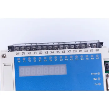 Plc programuojamas loginis valdiklis plc talpyklos FX2N 20MR 0-10V 4 AD 2 DA 12 8 iš RTC LED relay automatinis valdiklis 220V