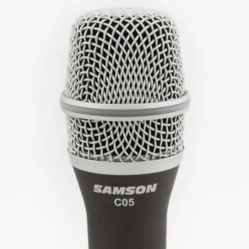 Originalus SAMSONAS C05 CL Nešiojamą kondensatoriaus mikrofonas įrašymo ir karaoke ateiti su laidu