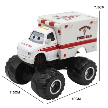 Disney Pixar Automobilių Baisu Rasta Carian McMean Tormentor Monstras Mater Diecast 1:55 Žaislas Automobilis Sunkvežimių Transporto Priemonės Vaikams, Žaislai, Dovanos