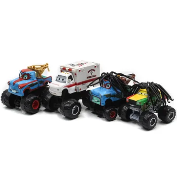 Disney Pixar Automobilių Baisu Rasta Carian McMean Tormentor Monstras Mater Diecast 1:55 Žaislas Automobilis Sunkvežimių Transporto Priemonės Vaikams, Žaislai, Dovanos