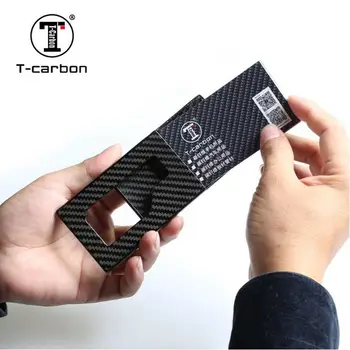 T-anglies gamintojas anglies pluošto užsakymą pinigų klipas kredito kortelės turėtojas