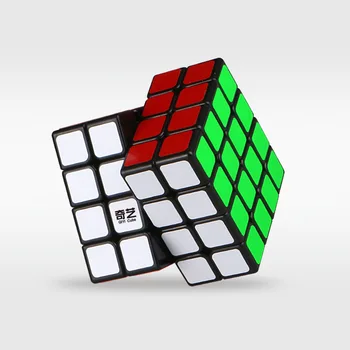 Neo Kubas 4x4x4 Cubo Magico Qiyi Qizheng S Magic Cube 4x4 Stickerless Qizhengs kubinių anti-streso 4 4 Žaislai Vaikams